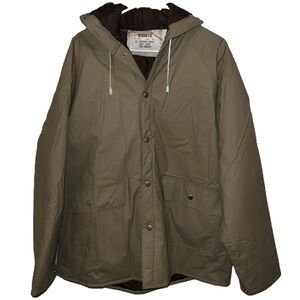 Vintage Ronté Tan All-Weather Jacket – Size M– Quilted & Insulated- Unisex